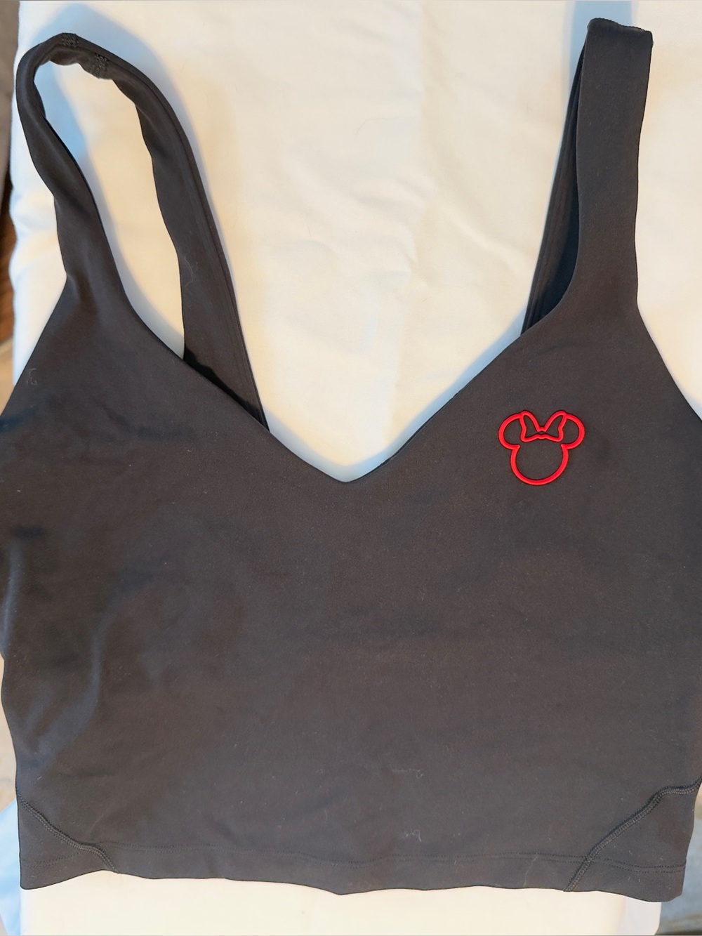 Disney x Lululemon Align Tank Top Minnie Mouse Black Size 6
